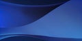Abstract blue gradient background texture. Wave and line wallpaper. Generative AI illustration. Royalty Free Stock Photo