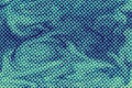 Abstract Blue Gradient Halftone Pattern Background Royalty Free Stock Photo