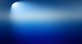 Abstract Blue Gradient Spotlight Background with Soft Light Effect Royalty Free Stock Photo