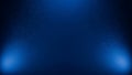 Abstract Blue Gradient Spotlight Background with Stars Royalty Free Stock Photo