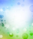 Abstract blue green background