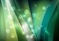 Abstract Blue and Green Illuminated Background