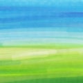 Abstract blue and green watercolor texture Royalty Free Stock Photo