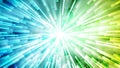 Abstract Blue Green and White Starburst Background Vector Graphic Royalty Free Stock Photo