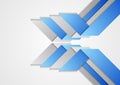 Abstract blue grey tech business template background Royalty Free Stock Photo
