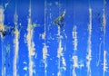 Abstract blue grunge wooden wall for background Royalty Free Stock Photo