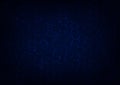 Abstract blue hexagonal design of blockchain style template. Overlapping with crypto style background.