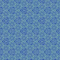 Abstract blue hexagonal patterns for texture or background
