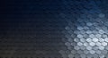 Abstract blue hexagonal texture background Royalty Free Stock Photo