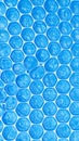 Abstract blue honeycomb pattern texture background for design Royalty Free Stock Photo