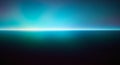 Abstract blue horizon light with soft gradient background Royalty Free Stock Photo