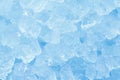 abstract blue ice cubes, natural water background, summer concept Royalty Free Stock Photo