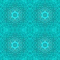 Abstract blue ice pattern symmetry. wallpaper Royalty Free Stock Photo