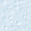 Abstract blue light bubble or dot pattern, soft background