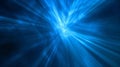 Abstract blue light rays background. Generative Ai Royalty Free Stock Photo