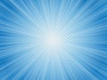 Abstract blue light rays vector illustration background Royalty Free Stock Photo