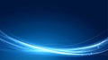 Abstract Blue Light Streaks Background Royalty Free Stock Photo