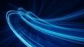 Abstract Blue Light Trails Background Royalty Free Stock Photo