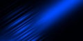 Abstract blue light trails in the dark, motion blur effect Royalty Free Stock Photo
