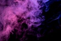 Abstract blue lilac smoke Weipa