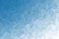 Abstract blue low poly background texture Royalty Free Stock Photo