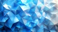 Abstract blue low-poly background texture digital art, website design Royalty Free Stock Photo