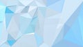 Abstract Blue Low Poly Background Texture Image Royalty Free Stock Photo