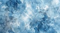 Abstract blue marble texture with swirling patterns and white veins Royalty Free Stock Photo