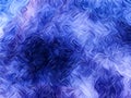 Abstract blue marbled swirl background with flowing wavy texture, glossy liquid pattern and deep indigo highlights. Royalty Free Stock Photo