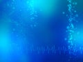 Abstract blue medical background