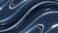 Abstract Blue Metallic Waves with Bright Light Reflections image photo Royalty Free Stock Photo