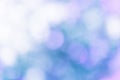 Abstract blue natural bokeh blur background