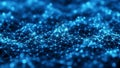 Abstract blue network of glowing interconnected dots and lines 20251218 213053 Royalty Free Stock Photo