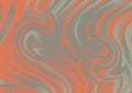 Abstract Blue and Orange Curvature Ripple Lines Background Vector Art Royalty Free Stock Photo