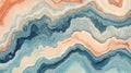 Abstract Blue Orange Marbled Texture Background Royalty Free Stock Photo