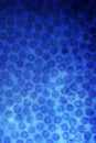 Abstract Blue Painted Background Dots