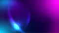 Abstract blue pink background. Glowing liquid shapes. Organic vector backdrop. Futuristic abstraction