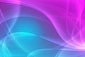 Abstract blue and pink background with smooth lines and sparkles.