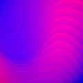 Abstract blue and pink gradient color striped lines wave pattern background and texture Royalty Free Stock Photo
