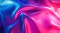 Abstract Blue and Pink Liquid Silk Drape Royalty Free Stock Photo