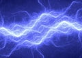 Abstract blue plasma Royalty Free Stock Photo