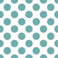 Abstract blue polka dot background pattern. Vector image. eps10 Royalty Free Stock Photo