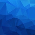 Abstract blue polygon texture