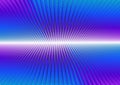 Abstract blue purple background. Colorful bright hi tech illustration. 3d perspective far horizon. Light in a distance. Technology