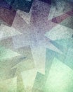 Abstract blue purple and green background design with modern art style layers of geometric shapes and triangles with texture Royalty Free Stock Photo