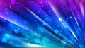 Abstract Blue and Purple Lights Background Design