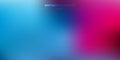 Abstract blue, purple, pink vibrant color blurred background. Soft dark to light gradient backdrop with place for text Royalty Free Stock Photo