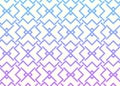 Abstract blue purple polygon pattern, geometric striped arrow texture background, vector illustration, line art Royalty Free Stock Photo