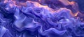 Abstract blue and purple waves on dark background for modern design projects and artwork Royalty Free Stock Photo