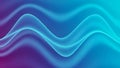 Abstract Blue and Purple Wavy Light Forms on Gradient Background Keywords: abstract, background, wave, wavy, light Royalty Free Stock Photo